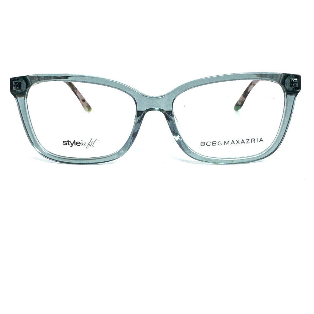 BCBG Max Azaria Sylvie Teal Green 55mm New Authentic Eyeglass Frame H16726‎